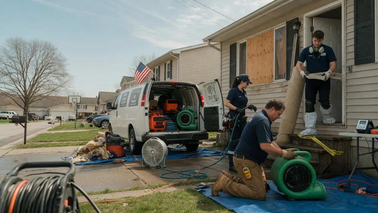 Water Damage Restoration in Rienzi, MS near me